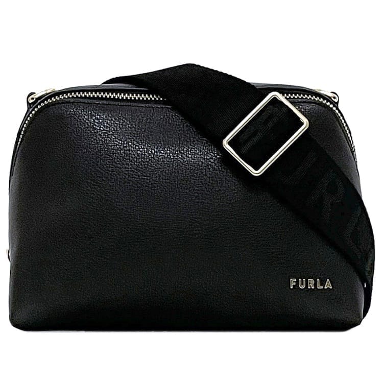 【最終値下げ】 FURLA　本革　ブラック　バッグ　黒　フルラ フルラ FURLA バッグ （ブラック） -ファッション通販 FASHION