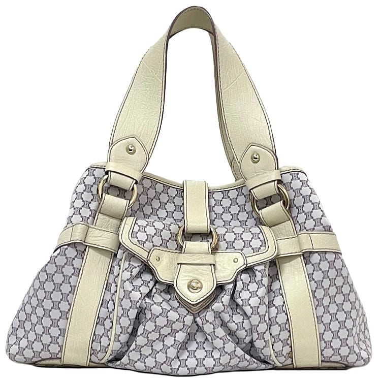 CELINE セリーヌ ビンテージ マカダム パーカー ホワイト レア物
