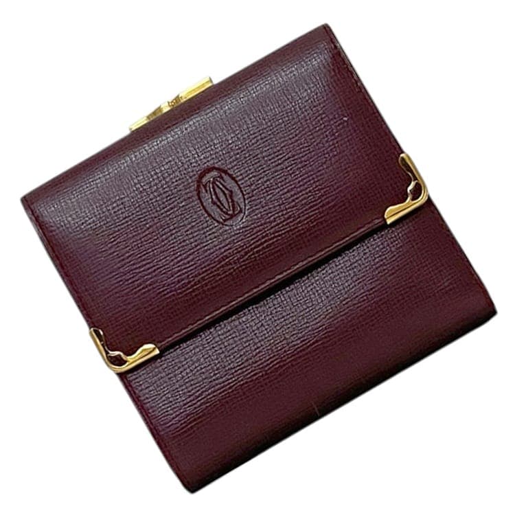 Cartier カルティエ 三つ折り財布 カルティエ 三つ折り財布 Cartier