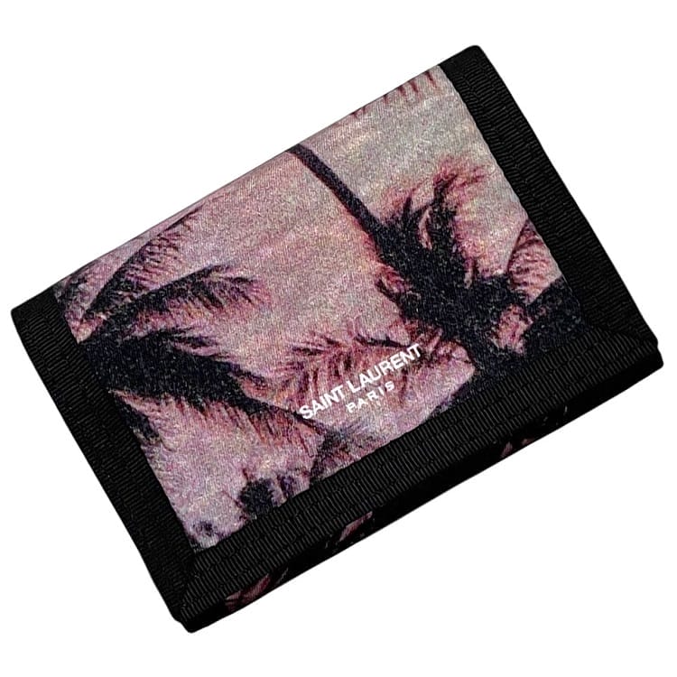 レア 本物サンローランパリ SAINT LAURENT PARIS YSL 414989 2WAYバッグレザー 黒 ブラック【中古】エディスリマン時 ビジネスバッグにも サンローラン 2way ブリーフケース カモフラージュ ブラック 342605