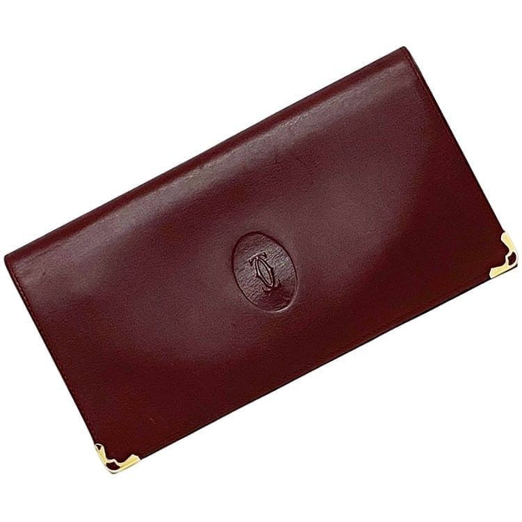 Cartier カルティエ　二つ折り財布　レア　お札入れ　新品、鑑定済 美品】Cartier カルティエ 二つ折り財布 札入れ リザード