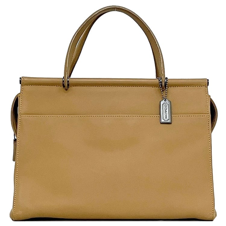 【未使用に近い】コーチ 2way ローグ ビジネスバッグ レザー 大容量 黄 未使用級】COACH コーチ ビジネスバッグ レザー ブラック 2WAY