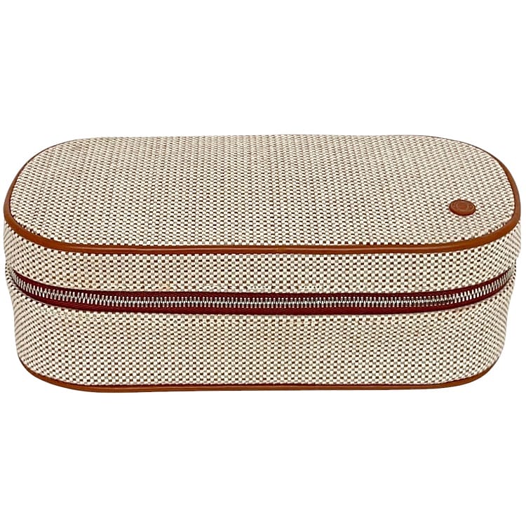 エルメス ポーチ エスカル コニャック 美品 コットン 100 中古 HERMES コスメ ポーチ 化粧ポーチ 筆 ホルダー ファスナー ジャガード ロゴ キャンバスポーチ シンプル メンズ レディース 男女兼用 マチ有 トワルアッシュ エルメス ポーチ エスカル コニャック 美品 コットン 100 中古 HERMES