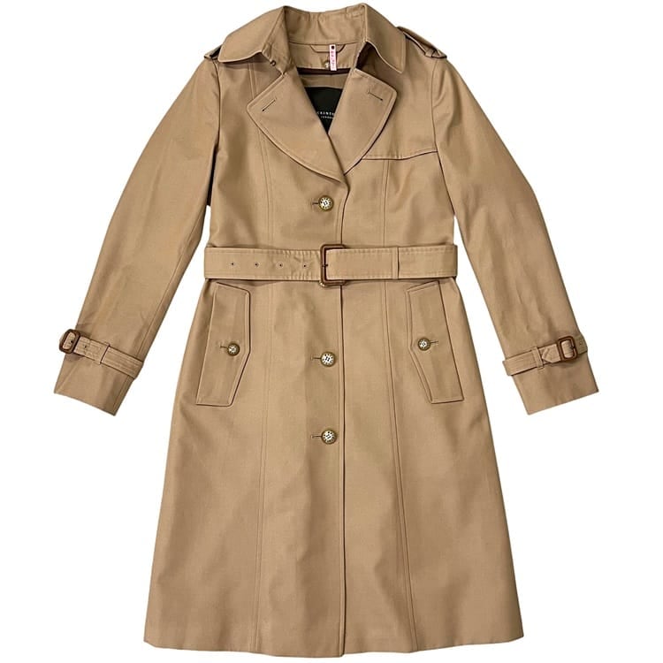 マッキントッシュ トレンチコート ベージュ 美品 38 クリーニング済み