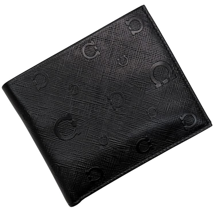 サルヴァトーレ フェラガモ 二つ折り 財布 ブラック ガンチーニ KD 66