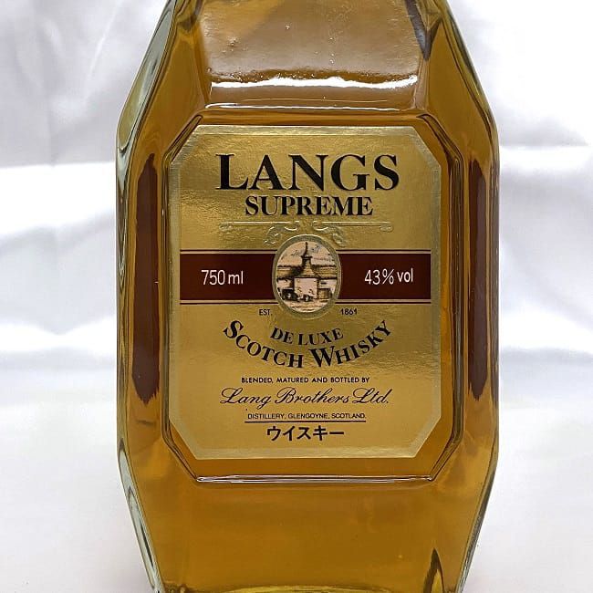 ラングス LANGS SUPREME DELUXE SCOTCH WHISKY ウイスキー 未