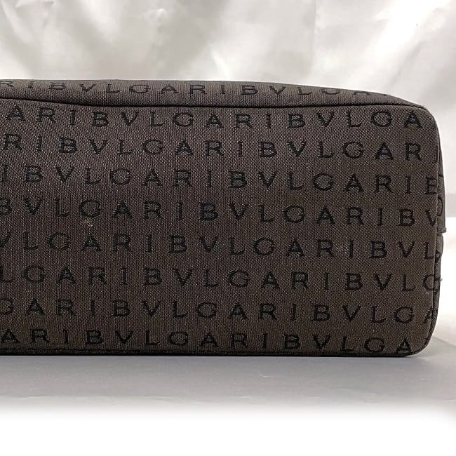 ブルガリ トートバッグ ロリータ ec-23120 ブラウン ロゴマニア 軽い