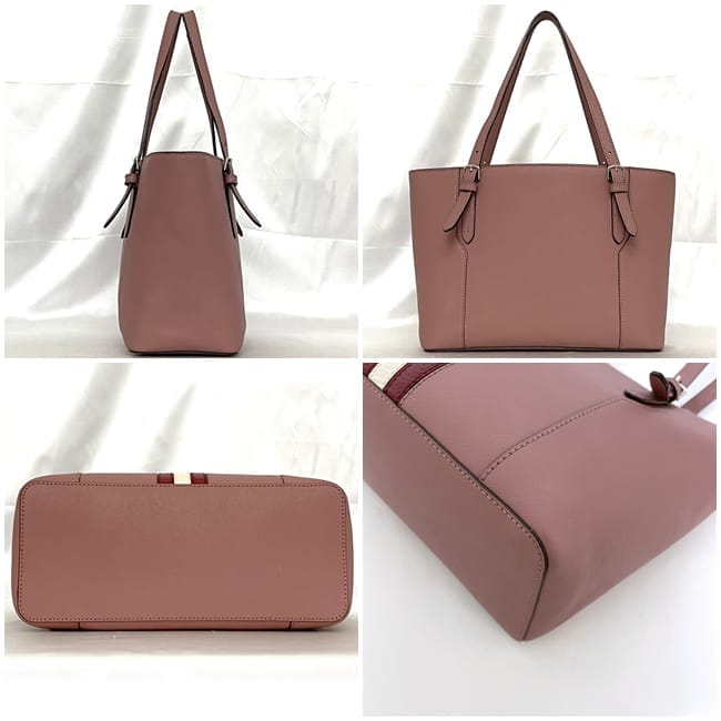バリー トートバッグ ec-23492 ピンク 美品 レザー 中古 BALLY