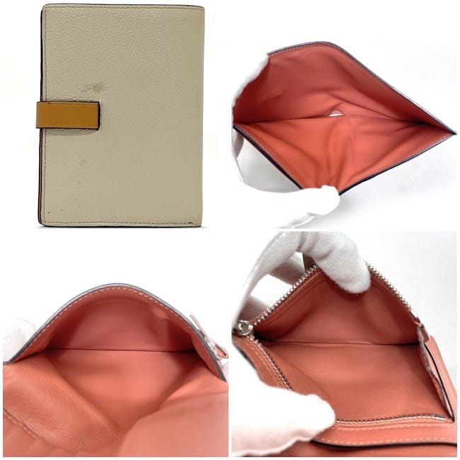 ロエベ 二つ折り 財布 バーティカル ウォレット スモール