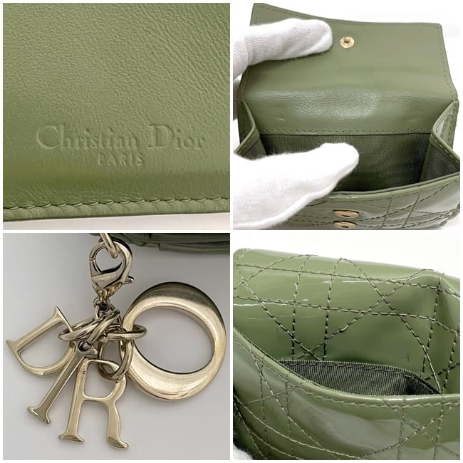 DIOR ディオール パテントレザー 三つ折り財布 今日は一粒万倍日】開運日に注目したいのは「ディオール」の機能
