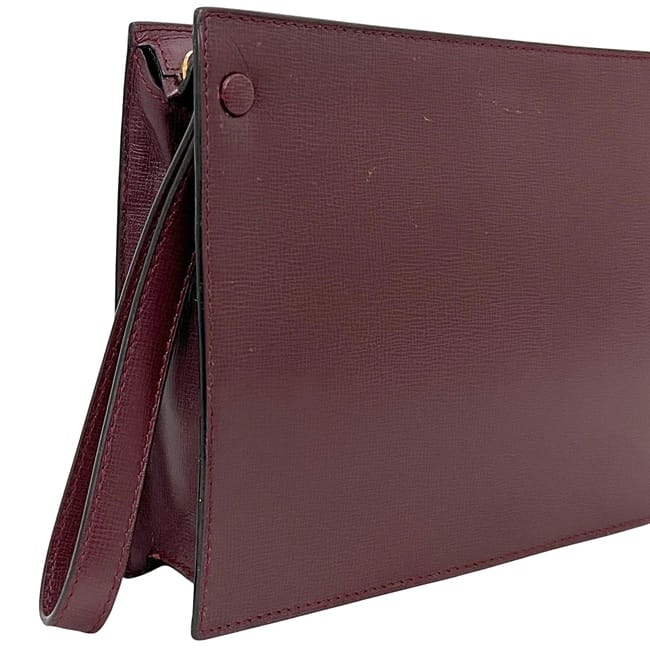 カルティエ セカンドバッグ ボルドー マスト 美品 クラッチバッグ