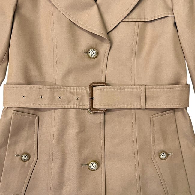 マッキントッシュ トレンチコート ベージュ 美品 38 クリーニング済み