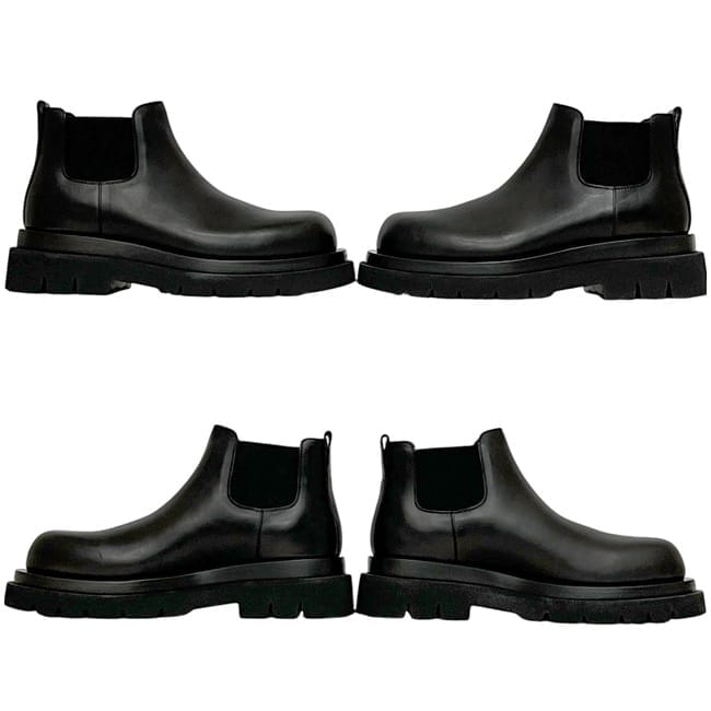 ボッテガヴェネタ ショートブーツ タイヤアンクル サイドゴア