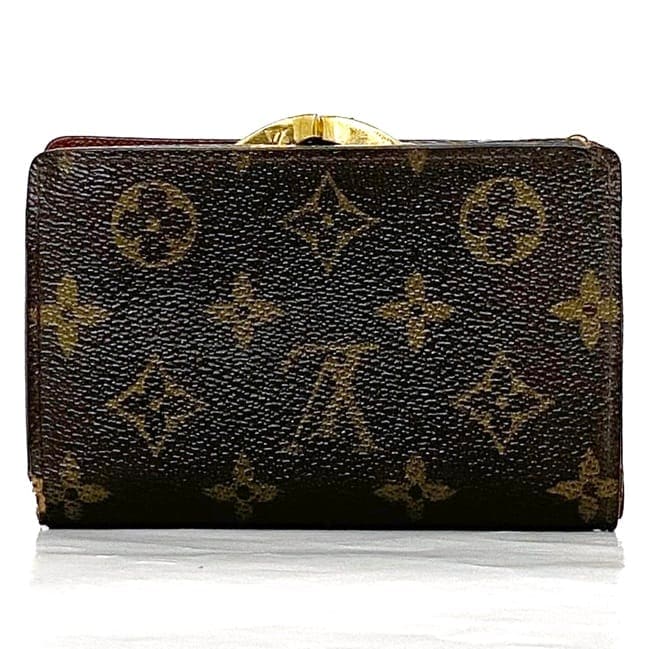 ルイヴィトン 2つ折り がま口財布 モノグラム