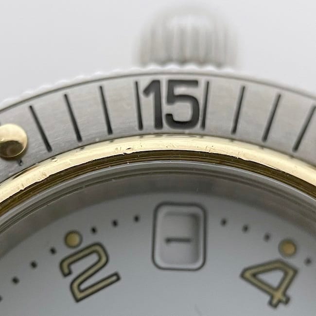 エルメス 腕時計 クリッパー ダイバー f-23363 ホワイト シルバー