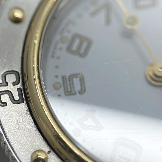 エルメス 腕時計 クリッパー ダイバー f-23363 ホワイト