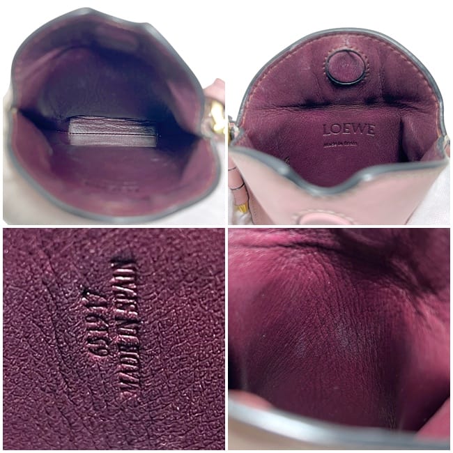 ロエベ ロエベ ショルダーバッグ フォンショルダー ピンク ゲート 109.30.Z42