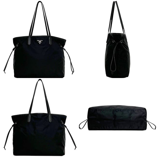 プラダ トートバッグ ブラック NERO テスート BR3923 美品 ナイロン
