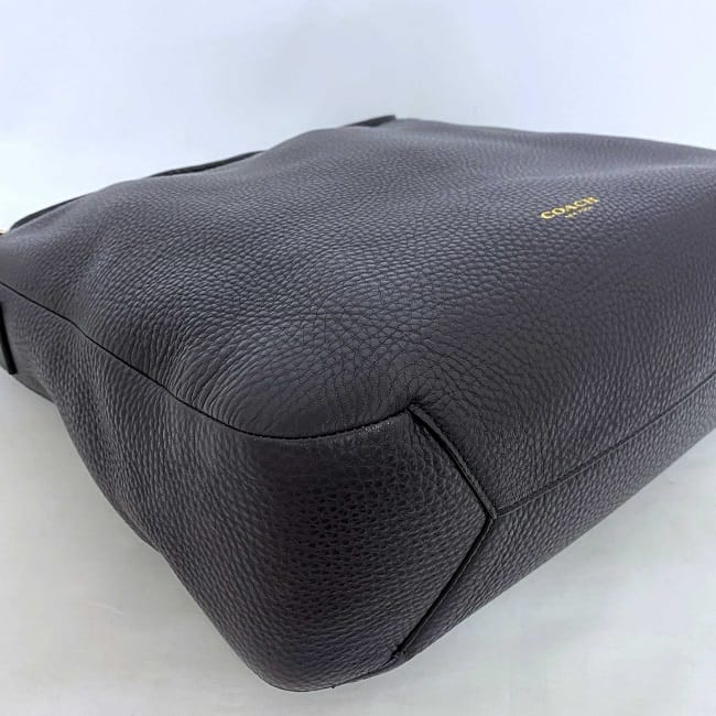 コーチ 2way バッグ ブリーカー ネイビー ゴールド 31623 美品