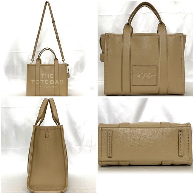 マークジェイコブス 2way バッグ THE TOTEBAG ec-23445 ベージュ