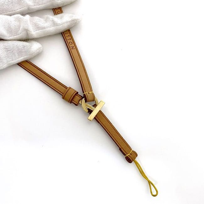 ルイ ヴィトン ネックストラップ テレフォン ジャポン ベージュ M63058