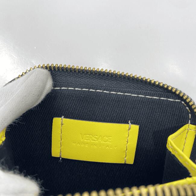 ヴェルサーチ コインケース ec-21686 イエロー 1001873 小銭入れ 未