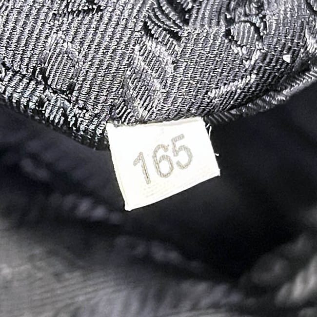 プラダ ショルダーバッグ ブラック NERO テスート V166 美品 ナイロン