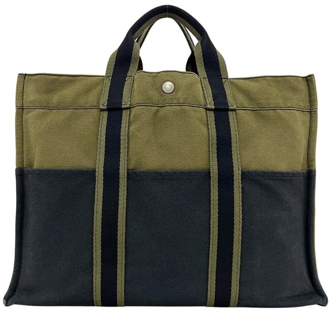 エルメス トートバッグ フールトゥ トートMM カーキグリーン