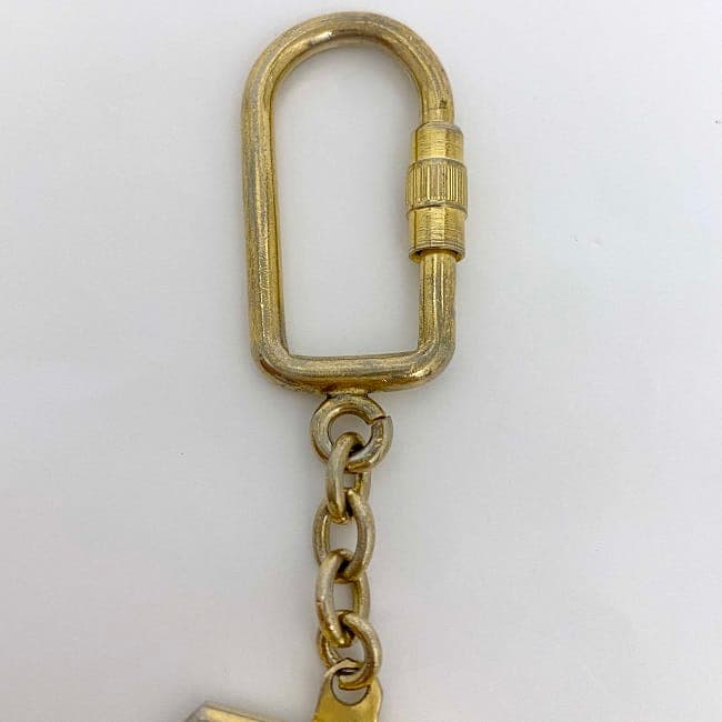 CELINE　セリーヌ　ゴールド　バッグ　チャーム　キーホルダー　金馬車　小物 CELINE セリーヌ ゴールド バッグ チャーム キーホルダー 金馬車