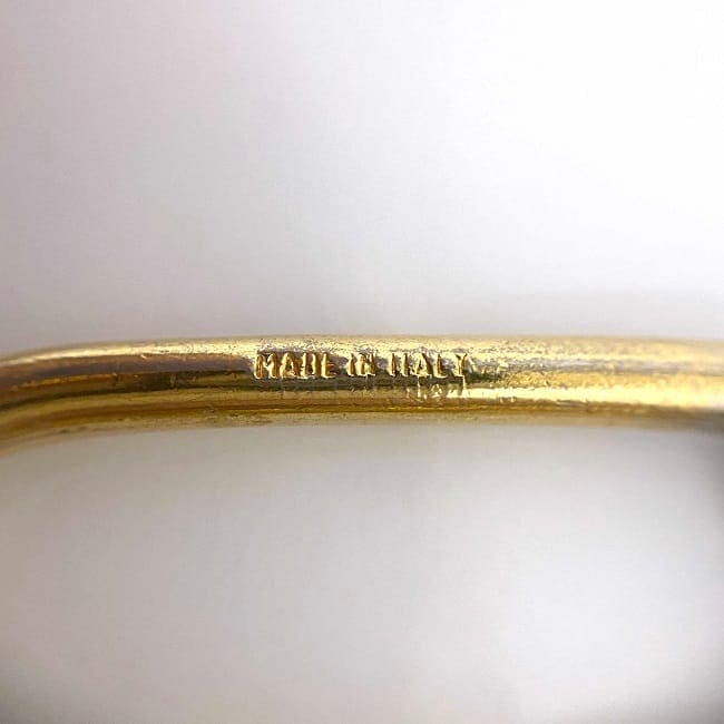 【美品】セリーヌ　バッグチャーム　スターボール　ゴールド　キーリング　回転 セリーヌ バッグチャーム スターボール ゴールド キーリング 回転