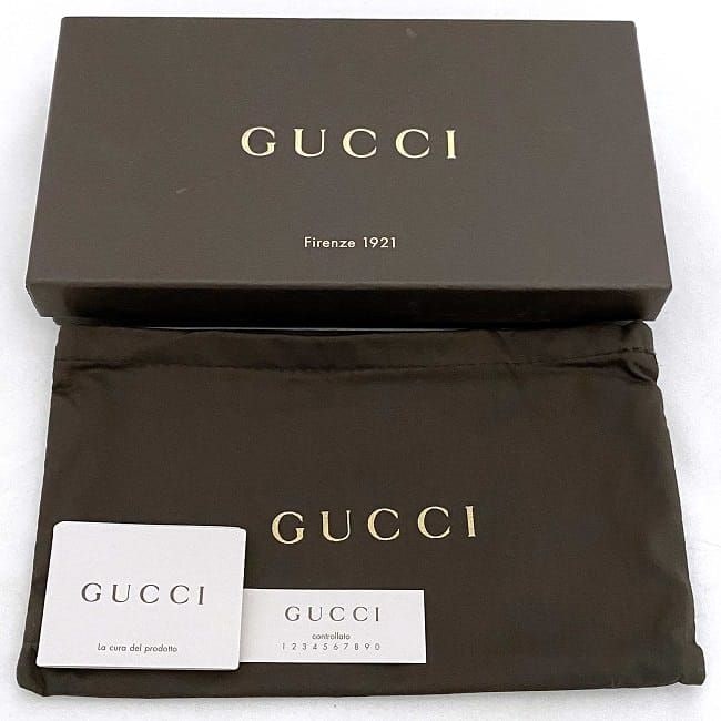 美品　GUCCI　長財布　ファスナー　レザー　エナメル　ハート　マイクロシマ ginzaparis2_222-99464