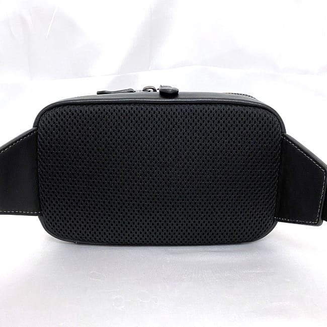 【美品】COACH コーチ ボディバッグ PVC メンズ ウエストポーチ 赤黒 COACH コーチ ライダー ベルト バッグ ウエストポーチ シグネチャー