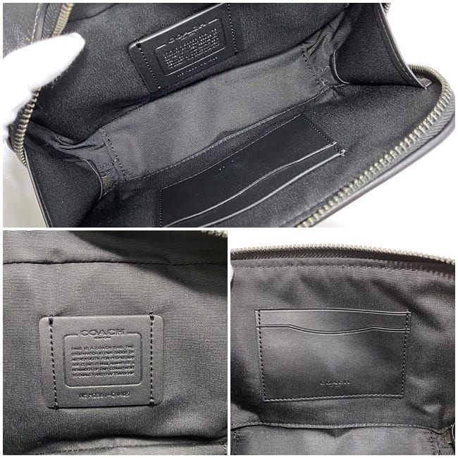 コーチ ボディバッグ ブラック レッド チェック CN405 ec-20068 未使用