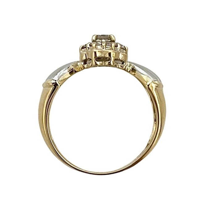 リング イエローゴールド YG 指輪 JP11号 新品 仕上げ済み K18 Pt900