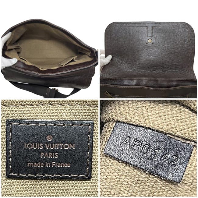 ルイ ヴィトン ショルダーバッグ オハマ ブラウン ユタ M92994
