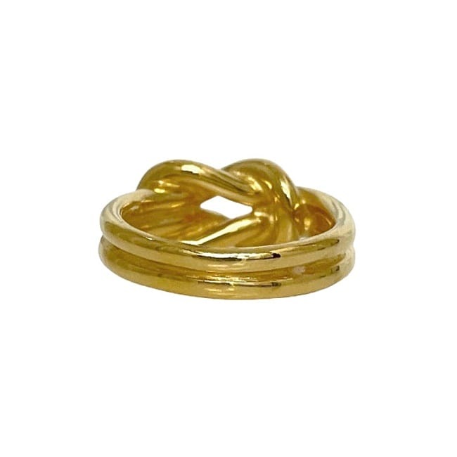 エルメス スカーフリング ec-24108 ゴールド ヴィンテージ GP 中古  