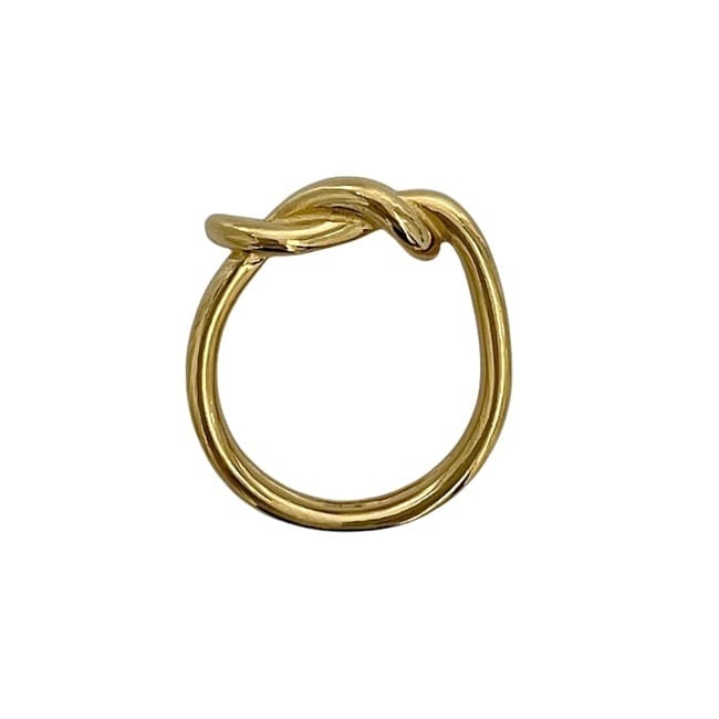 エルメス スカーフリング ec-24108 ゴールド ヴィンテージ GP 中古  