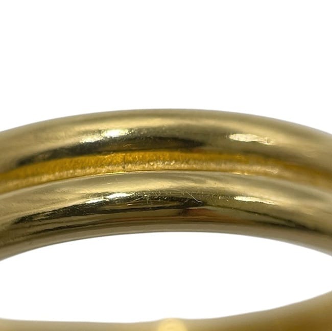 エルメス スカーフリング ec-24108 ゴールド ヴィンテージ GP 中古  