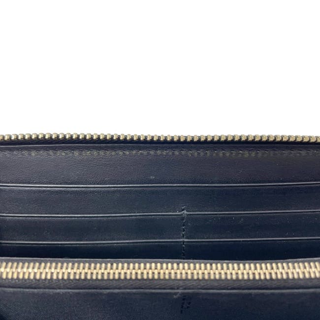 フェンディ ラウンドファスナー 長財布 ブラック バグズ 7M0210 財布