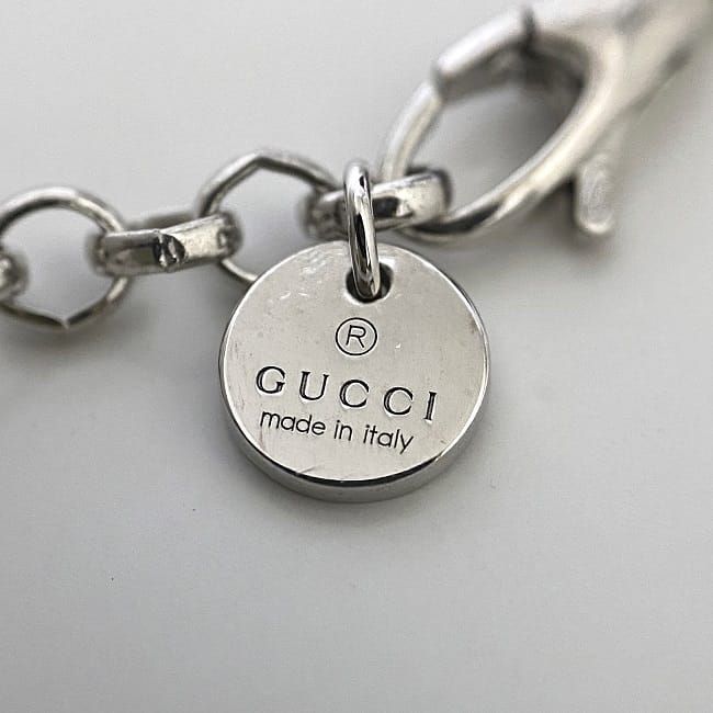 美品✨　グッチ　ネックレス　REAL　ゴースト　GG シルバー　Ag 925 美品✨ グッチ ネックレス REAL ゴースト GG シルバー Ag 925