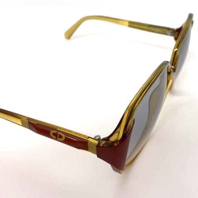 クリスチャン ディオール サングラス ec-21602 イエロー グレー