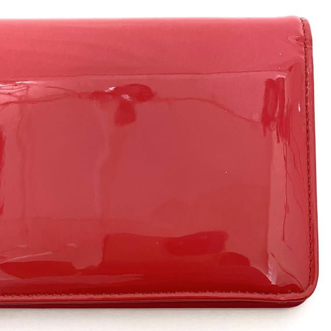 シャネル 二つ折り 長財布 f-21674 ピンク メイクアップライン A69086