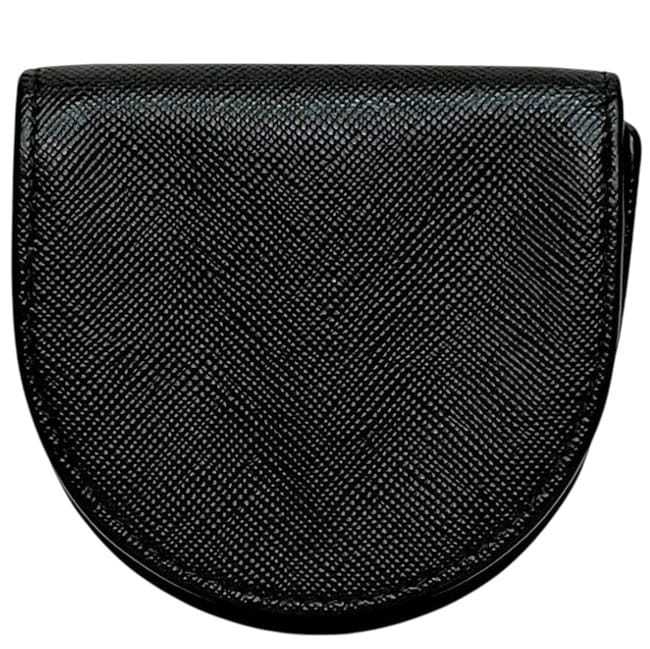 プラダ コインケース ブラック NERO 美品 小銭入れ サフィアーノ