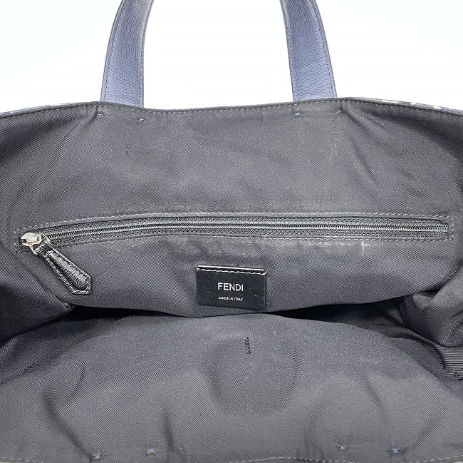 フェンディ トートバッグ ec-23629 ネイビー 5WH 168 3355 モンスター