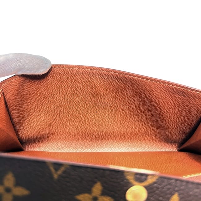 【美品】ルイヴィトン モノグラム ポルトモネ　クレディ　 二つ折り長財布 茶 ルイヴィトン モノグラム ポルトモネビエ カルトクレディ 二