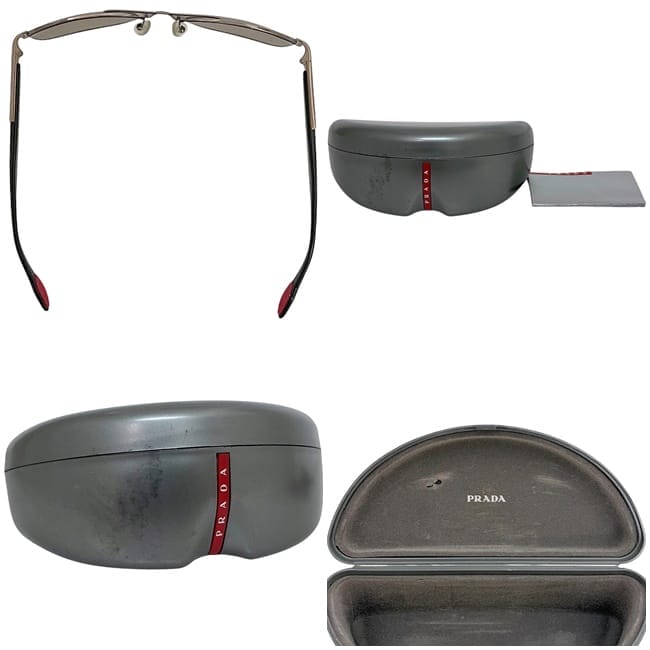 プラダ サングラス f-24200 ブラウン グラデーション スポーツ SPS50M  