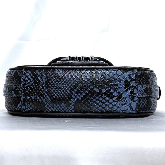 【未使用】マイケルコース/2WAYビジネスバッグ/モノグラム柄/ブラック マイケルコース ショルダーバッグ ec-21000 ブルー パイソン柄