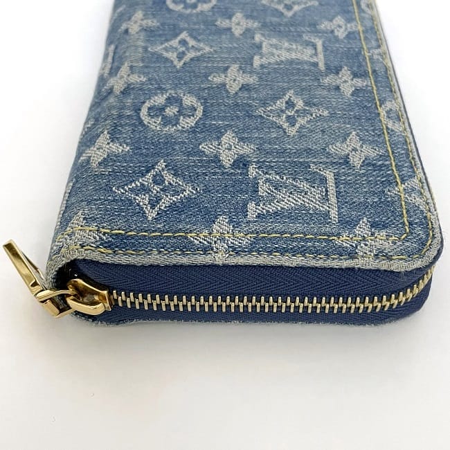 ルイ ヴィトン 長財布 ジッピーウォレット f-23359 ライトブルー