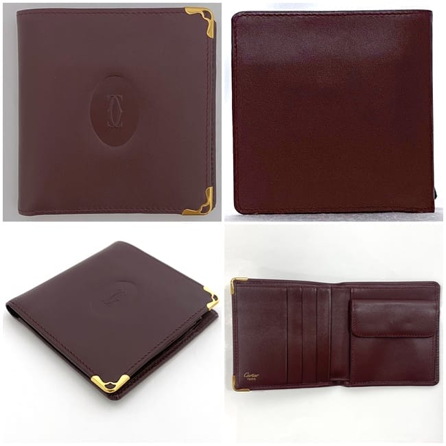 未使用✨カルティエ レザー　 二つ折り財布 ボルドー レディース 楽天市場】□新品同様□ Cartier カルティエ カルティエ レザー