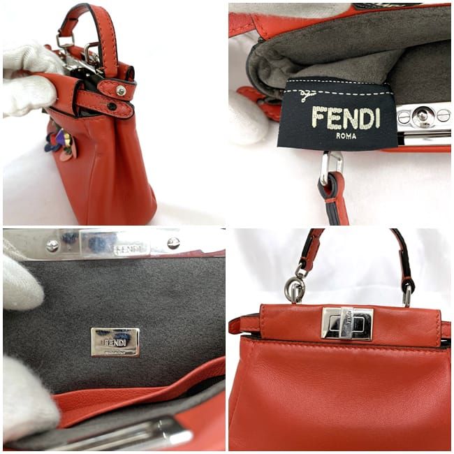 フェンディ 2way バッグ マイクロ ピーカブー レッド 8M0355 美品 ミニバッグ レザー 中古 FENDI フラワー 花 ミニ ショルダーバッグ 鞄 バッグ 赤 定番 人気 肩掛け 女性 レディース コンパクト 斜め掛け 楽天市場】【送料無料】 フェンディ 2way バッグ マイクロ ピーカブー